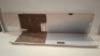 6 X MIXED LOT CONTAINING 2 MITSUBISH HEAVY INDUSTRIES FAN BLADES - CODE MHI SSA431J015B 1 MITSUBISH ELECTRIC TURBO FAN- L - CODE R01 E34 114 3 PANASONIC PARTS 1 CABINET REAR PLATE - COMPLETE , 1 CABINET TOP PLATE , CABINET FRONT PLATE (NOTE UNKNOWN C
