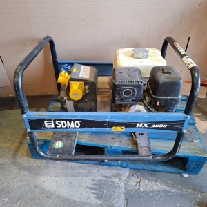 1 X SDMO HX4000 PETROL GENERATOR