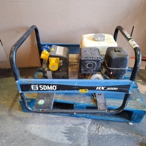 1 X SDMO HX4000 PETROL GENERATOR