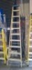 1 X GREEN BROOK ELECTRICAL FIBRE GLASS 9 STEP PLUS TRAY STEP LADDER