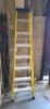 1 X GREEN BROOK ELECTRICAL FIBRE GLASS 7 STEP PLUS TRAY STEP LADDER