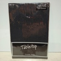 96 X BRAND NEW TABLECLOTH BY THOMAS FREDRICK IN BLACK SIZE 38 X 183CM IN 4 BOXES