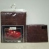 108 X BRAND NEW MIXED LOT CONTAINING 96 WEXFORD NAPKINS IN BROWN IN SIZE 43 X 43 12 CLASSICS SHELL TABLE CLOTH IN BROWN IN SIZE 178CM X 320 CM IN TWO BOXES