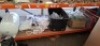 LARGE MIXED LOT CONTAINING BUILDING MATERIALS IE 20 INSULATING PAPER COATED WITH ALUMINIUM FOIL AS A VAPOUR BARRIER ROLLS , VARIOUS DRY WALL SUPPORT BARS , 3 RUBBER BUBBLE SEAL TUBES , DUST EXTRACTOR ETC OVER 5 BAYS - 2