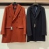 6 X BRAND NEW DAN JOHN COATS IN VARIOUS SIZES & COLOURS TO INCLUDE - 4 X NAVY BLUE CAPPOTTO MONOPETTO BARONETTO IN JERSEY IN SIZES 1 X SIZE 48, 1 X SIZE 52, 1 X SIZE 54, 1 X SIZE 58 - RRP &pound;139.99 & 2 X BROWN / ORANGE CAPPOTTO DOPPIO PETTO CAVALRY IN SIZ