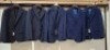 5 X BRAND NEW NAVY BLUE DAN JOHN BLAZERS IN VARIOUS STYLES AND SIZES TO INCLUDE - 3 X SIZE 48 - RRP 2 X &pound;119.99 PER BLAZER & 1 X &pound;129.99, 1 X SIZE 44 - RRP &pound;129.99 & 1 X SIZE 52 - RRP &pound;119.99.