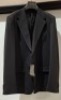 5 X BRAND NEW BLACK DAN JOHN BLAZERS IN VARIOUS SIZES TO INCLUDE - 1 X SIZE 44, 1 X SIZE 46, 1 X SIZE 56 & 2 X SIZE 58 - RRP &pound;159.99.