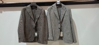 5 X BRAND NEW DAN JOHN SUIT JACKETS IN VARIOUS STYLES AND COLOURS - SIZES 50-56-58 - RRP-&pound;129.99 PP