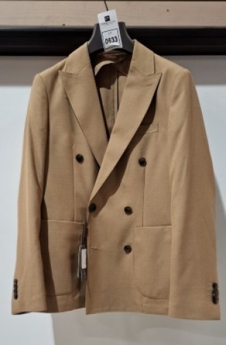 5 X BRAND NEW DAN JOHN CAMEL SUIT JACKETS IN VARIOUS STYLES AND COLOURS - SIZES 46-48- 50-- RRP-&pound;129.99 PP