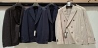 5 X BRAND NEW DAN JOHN SUIT JACKETS IN VARIOUS STYLES AND COLOURS - SIZES 46-50-54- RRP-&pound;129.99 PP