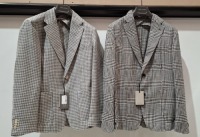 5 X BRAND NEW DAN JOHN SUIT JACKETS IN VARIOUS STYLES AND COLOURS - SIZES 46-48-50- RRP-&pound;129.99 PP