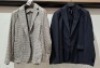 5 X BRAND NEW DAN JOHN SUIT JACKETS IN VARIOUS STYLES AND COLOURS - SIZES 44-46-48- RRP-&pound;129.99 PP