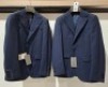 5 X BRAND NEW DAN JOHN SUIT JACKETS IN VARIOUS STYLES AND COLOURS - SIZES 44-46-50- RRP-&pound;129.99 PP