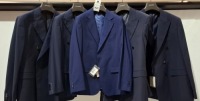 5 X BRAND NEW DAN JOHN BLUE SUIT JACKETS IN VARIOUS STYLES AND COLOURS - SIZES 46-58-54 RRP-&pound;129.99 PP