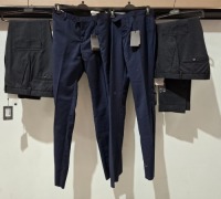 20 X BRAND NEW DAN JOHN SUIT PANTS IN VARIOUS STYLES AND COLOURS IN SIZES 48-52-56-44 ETC RRP-&pound;79.99 PP