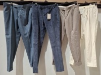20 X BRAND NEW DAN JOHN SUIT PANTS IN VARIOUS STYLES AND COLOURS IN SIZES 48-52-56-44 ETC RRP-&pound;79.99 PP