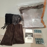 58 X BRAND NEW DAN JOHN LOT TO INCLUDE HANDKERCHIEFS - SCARRFS AND GLOVES IN 1 TRAY