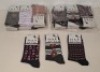 26 X BRAND NEW PACKS OF 12 DM BIGMRY WOMENS SOCKS IN VARIOUS COLOURS IN SIZE 36-42 IN ONE BOX