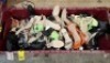 50 X MIXED MISSGUIDED WOMENS SHOES CONTAINING HIGH HEELS IN LIME IN SIZE 5 , HIGH HEELS IN BLACK IN SIZE 6 , CLEAR BLOCK HEEL IN NUDE IN SIZE 4 ETC IN ONE TUB (NOTE - TUBS NOT INCLUDED) - 2