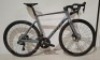 SCOTT ADDICT RC 15 IN GREY ROAD BIKE MODEL: 290358 SIZE: L - 56 ORIG PRICE: &pound;6199 ADDICT RC DISC HMX CARBON FRAME ADDICT RC HMX FORK SHIMANO ULTEGRA DI2 DISC 12 SPEED SYNCROS CAPITAL 1.0 35 DISC WHEELS SCHWALBE ONE RACE-GUARD TYRES SYNCROS CARBON/ALLO