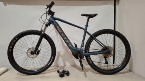 SCOTT ASPECT E-RIDE930 BIKE MODEL: 280740 SIZE: XL ORIG RRP &pound;3199 ASPECT ERIDE ALLOY FRAME SR SUNTOUR 120MM FORK SHIMANO DEORE 10 SPEED BOSCH PERF. LINE, POWERTUBE 625WH UP TO 1125WH SHIMANO DISC BRAKES KENDA TYRES SYNCROS PARTS BOSCH LIGHT CABLE F&R BRAN