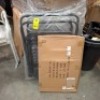 1 X 3 PIECE SET BRAND NEW LOT CONTAINING 2 STUDIO ROYALE LOUNGERS AND ONE STUDIO ROYALE TABLE IN BLACK / GREY - 2