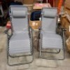 1 X SET OF 2 BRAND NEW STUDIO ROYALE LOUNGERS IN GREY