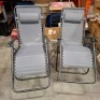 1 X SET OF 2 BRAND NEW STUDIO ROYALE LOUNGERS IN BLACK