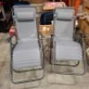 1 X SET OF 2 BRAND NEW STUDIO ROYALE LOUNGERS IN BLACK