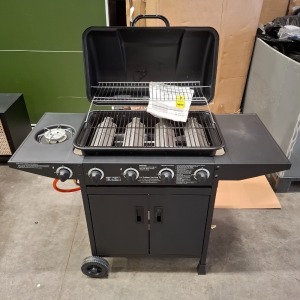 1 X STUDIO GAS 4 BURNER BBQ IN BLACK IN SIZE 118 X 54.5 X 97 CM