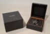 5 X BRAND NEW KANSKE DENMARK KANT AUTOMATIC (KINETIC) WATCHES BLACK FACE / ROSE GOLD - BLACK COLOURED BEZEL / BLACK STRAP ORIG RRP &pound;299 - TOTAL &pound;1495 - 5