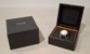 3 X BRAND NEW KANSKE DENMARK KANT AUTOMATIC (KINETIC) WATCHES WHITE FACE / ROSE GOLD - SILVER COLOURED BEZEL / BLACK STRAP ORIG RRP &pound;299 - TOTAL &pound;897 - 5