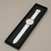 6 X BRAND NEW KANSKE DENMARK QUARTZ SPORTS STYLE WATCHES WHITE FACE / SILVER - RED COLOURED BEZEL / WHITE STRAP ORIG RRP &pound;149 - TOTAL &pound;894 - 2