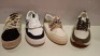 20 X BRAND NEW MIXED WOMENS SHOES LOT CONTAINING TRAINERS IN BLACK/CAMEL IN SIZE 36 , TRAINERS IN BLACK/MULTI IN SIZE 38 , CHC SHOES TRAINERS IN BLACK/BEIGE IN SIZE 39 ETC ON HALF A SHELF
