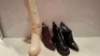 29 X BRAND NEW MIXED WOMENS SHOES LOT CONTAINING BESTELLE BOOTS WITH STRAP IN BLACK IN SIZE 36 , KRUSH HEELED BOOTS IN OX BLOOD PATENT IN SIZE 36 , SIXTH SENS COLLECTION HEELED SHOES IN CAMEL IN SIZE 37 ETC ON A SHELF