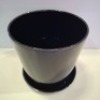 7 X BRAND NEW HAY BOTANICAL FAMILY FLOWER POT IN SIZE XL DIAM 22 CM X H21 - ALL IN BLACK - RRP EACH &pound;58.60
