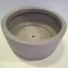 4 X BRAND NEW HAY FLOWER POT WITH SAUCER IN GREY IN SIZE DIAM 28 X H 13 CM - RRP EACH &pound;62 (NOTE BRAND NEW BUT NOT BOXED)