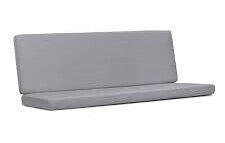 5 X BRAND NEW CARL HANSEN & SON BK CUSHION FOR LOUNGE SOFA AND SWING SOFA IN GREY IN SIZE 50 X 120 CM IN 5 BOXES - RRP EACH £254 - TOAL RRP 1,270