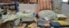 29 X BRAND NEW MIXED LOT CONTAINING AFROART STUDIO CUSHION COVERS IN BLACK / WHITE AND MULTI COLOUR , HAY DOGS BED IN MULTI - COLOUR AND 4 CUSHIONS IN VARIOUS STYLES IN HALF A BAY