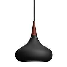 1 X BRAND NEW IN BOX ORIENT P1 PENDANT IN BLACK BY JO HAMMERBORG FRITZ HANSEN - RRP £519