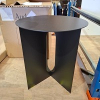 1 X BRAND NEW ANDROGYNE SIDE TABLE SIZE 40 CM IN BLACK - RRP &pound;339