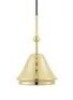 1 X BRAND NEW IN BOX TIVOLI EMPEROR LAMP IN BRASS IN SIZE H 32.5 X 20 - RRP &pound;225