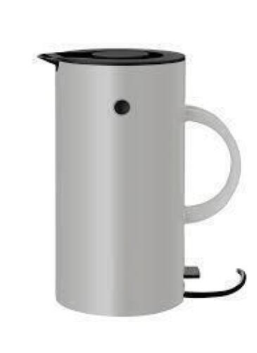3 X BRAND NEW IN BOXES EM77 ELECTRIC KETTLES 1.5 L IN LIGHT GREY , WHITE AND BLACK - RRP &pound;100 EACH - TOTAL RRP &pound;300
