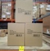 3 X BRAND NEW IN BOXES EM77 ELECTRIC KETTLES 1.5 L IN LIGHT GREY , WHITE AND BLACK - RRP &pound;100 EACH - TOTAL RRP &pound;300 - 4