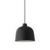 3 X BRAND NEW IN BOXES LOT CONTAINING 1 MUUTO GRAIN PENDANT LAMP IN BLACK IN SIZE L 21 X H 18.5 X W 21 - RRP &pound;165 - AND 2 MUUTO E27 PENDANT LAMP ONE IN LIGHT GREEN AND ONE IN PALE BLUE IN SIZE L12.5 X H 23 X W 12.5 - RRP EACH &pound;85 - TOTAL RRP FOR LOT &pound;335