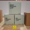 3 X BRAND NEW IN BOXES LOT CONTAINING 1 MUUTO GRAIN PENDANT LAMP IN BLACK IN SIZE L 21 X H 18.5 X W 21 - RRP &pound;165 - AND 2 MUUTO E27 PENDANT LAMP ONE IN LIGHT GREEN AND ONE IN PALE BLUE IN SIZE L12.5 X H 23 X W 12.5 - RRP EACH &pound;85 - TOTAL RRP FOR LOT &pound;335 - 3