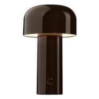 1 X BRAND NEW IN BOX FLOS BELLHOP TABLE LAMP IN BROWN IN SIZE H 210MM X DIAM 125 - RRP &pound;235