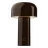 1 X BRAND NEW IN BOX FLOS BELLHOP TABLE LAMP IN BROWN IN SIZE H 210MM X DIAM 125 - RRP &pound;235