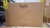 2 X BRAND NEW IN BOXES AUDO COPENHAGEN INTERCONNECT CANDLESTICK IN STAINLESS STEEL IN SIZE H 25.5 X W 42 X D 7.7 CM - RRP EACH &pound;249 - TOTAL RRP FOR LOT &pound;498 - 2
