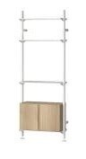 1 X BRAND NEW PARTS OF PIRA G2 SHELVING SYSTEM BY STRING FURNITURE IN OAK WHITE (PLEASE NOTE IT IS NOT KNOWN IF ALL PARTS ARE PRESENT - SEE 2ND IMAGE & BID ACCORDINGLY - 1ST IMAGE IS A PICTORIAL REPRESENTATION ONLY & DOES NOT IMPLY COMPLETE UNIT IS PRESEN